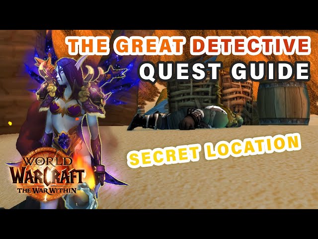 How to do "The Great Detective" Secret Quest | 20th Anniversary Event ► WOW: The War Within