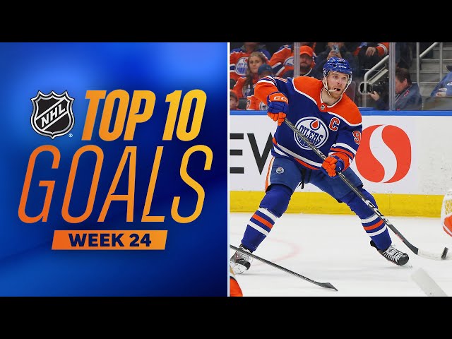 Top 10 Goals from Week 24 (2023-24 NHL Season)