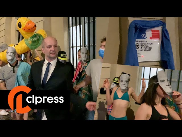 Blanquer in Ibiza: party in front of the Ministry of Education [4K]