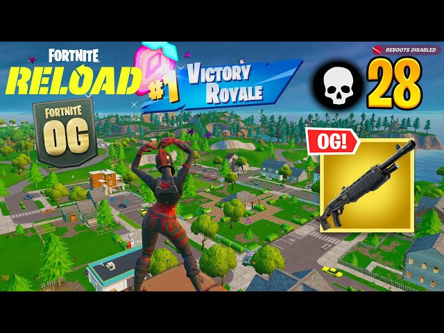 Fortnite Reload | High Kill Solo vs Duos OG Gameplay (Keyboard & Mouse)