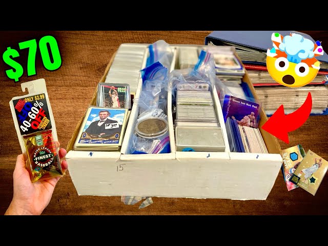 I BOUGHT SPORTS CARDS COLLECTION FROM GOODWILL…WORTH IT?!