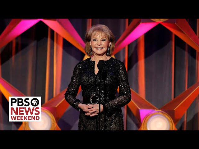 Barbara Walters’ history-making career in television news