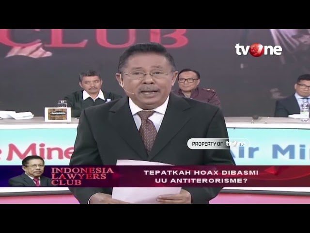 [FULL] ILC - Tepatkah Hoax Dibasmi UU Anti Terorisme? (26/3/2019)