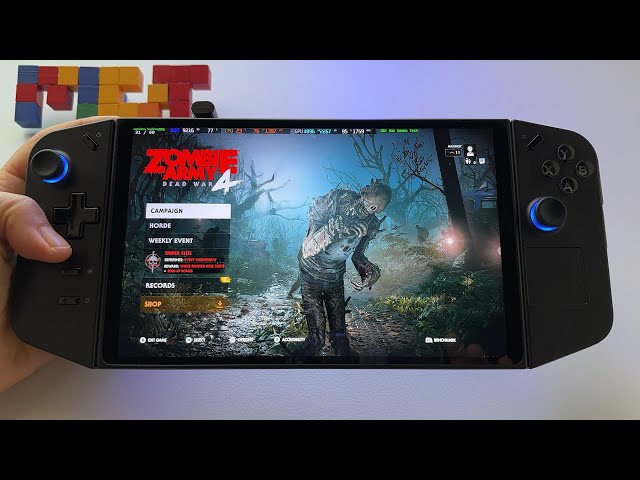 Zombie Army 4: Dead War  | Lenovo Legion GO 1200p medium graphics handheld gameplay