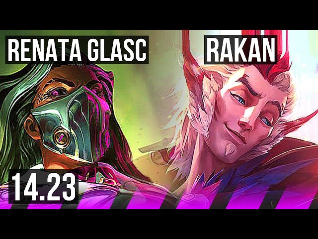 RENATA GLASC & Caitlyn vs RAKAN & Corki (SUP) | KR Grandmaster | 14.23