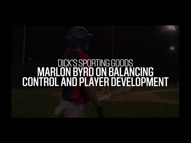 Marlon Byrd on Balancing Control and Player Development