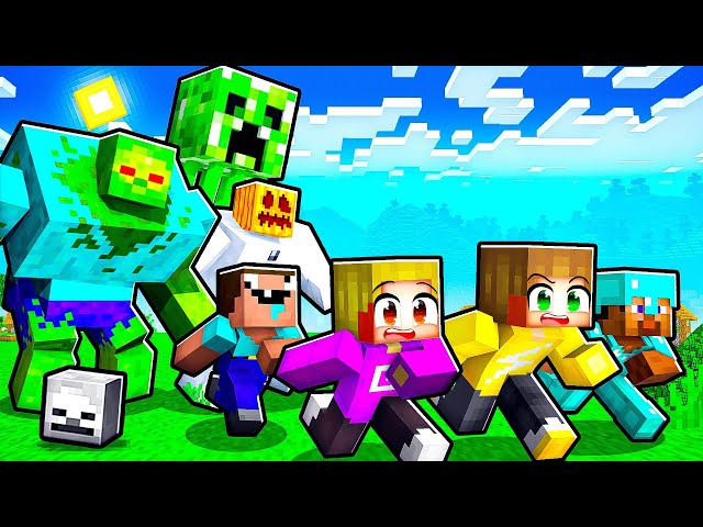 Mutante Monsters In Kleurstad (Minecraft Survival)