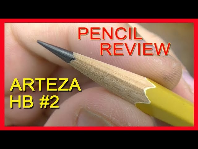 Pencil Review | Arteza Premium HB #2 Pencils | Is this a good pencil?