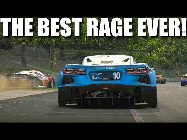 He lost his mind!! | iRacing IMSA GTE at Road America | Corvette C8.R