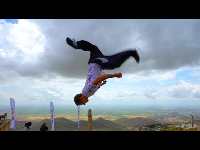 Surprise Tricking session in Mardin Turkey (Parkour, Freerunning)