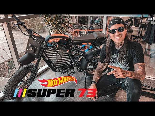 SUPER73 HQ Visit Hot Wheels E-Bike First Look | Food, Test Rides and Fun // California Vlog!