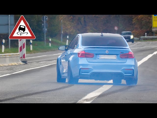 Cars Leaving Nürburgring Tankstelle - BMW M DRIFTS, 700+HP S3, Focus RS, Viper, 650HP RS3..