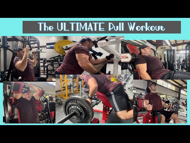 The ULTIMATE Pull Workout in the ULTIMATE Home Gym