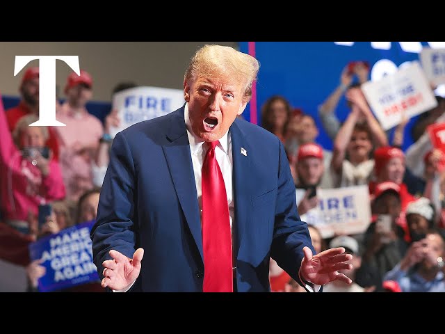 LIVE: Donald Trump hosts major MAGA rally in Virginia