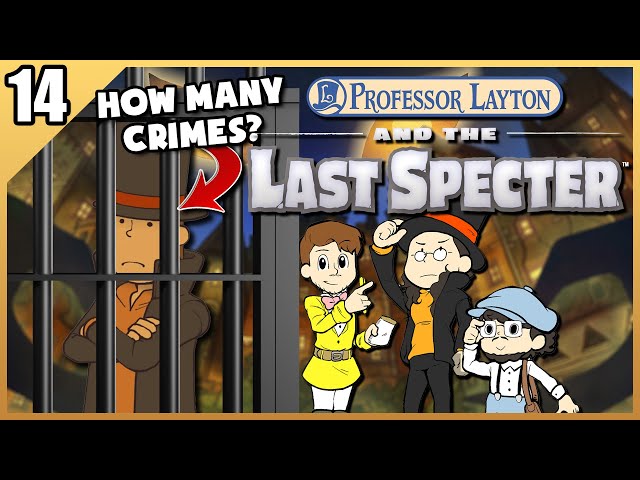 Layton goes to Jail! | Professor Layton and the Last Specter with an Actual Professor