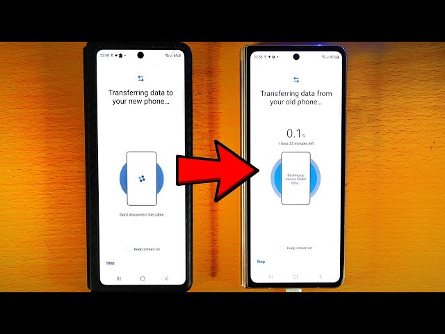 How To Transfer Data from OLD Samsung to NEW Samsung Galaxy!