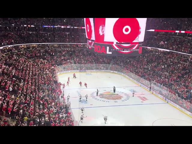 Connor Bedard’s First Goal in the United Center (10/21/23)