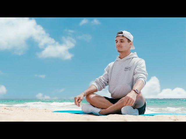 Lando Norris’ Yoga Routine (Getting Race Ready) | Hilton