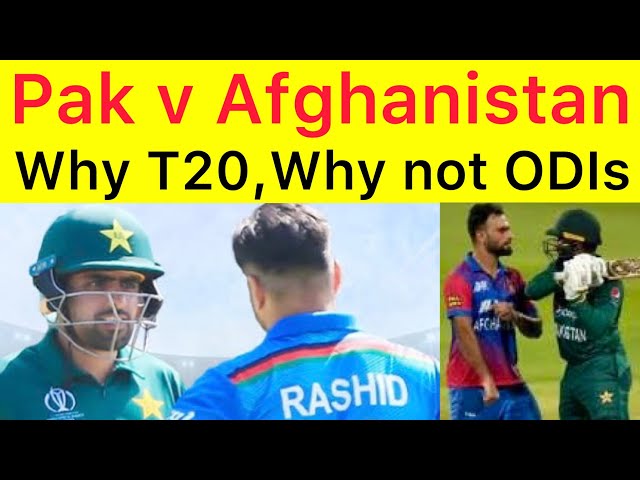 BREAKING 🛑 Pak vs AFG 3 T20 Matches in Sharjah schedule fixed | why not ODIs ? full details