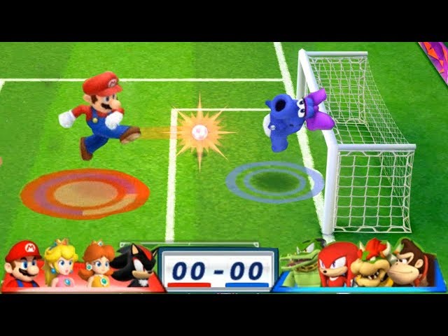 Mario & Sonic At The London 2012 Olympic Games Football #127 With Shadow, Daisy, Peach, Mario