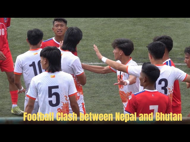 Nepal VS Bhutan | Football brawls in ANFA Ground| SAFF U20 Championship Highlights