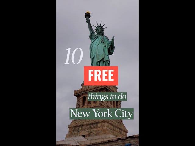 10 FREE THINGS TO DO NYC #SHORTS