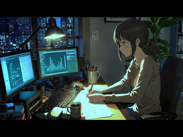 Chill Lofi Study🎧Beats Relax Sleep & Work🍀with Music Hiphop mix Playlist