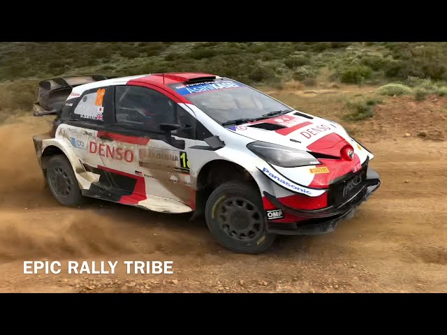 WRC Rally Italia Sardegna 2021 HIGHLIGHTS SS10 "LERNO - MONTI DI ALÀ"