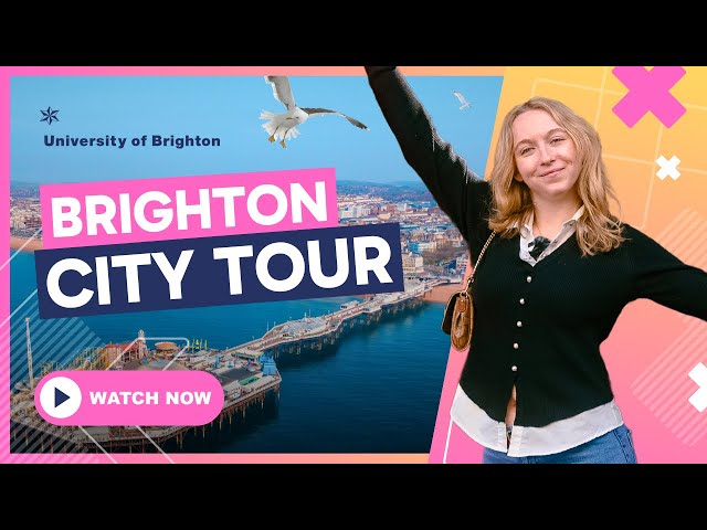 Brighton City Tour 2024 – American student takes you on a tour of the city!