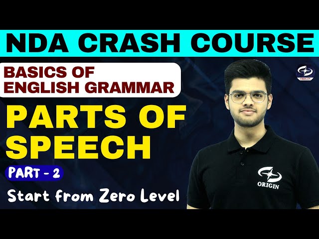 Parts of Speech - 2 | Pronoun | NDA English Preparation | Nda 1 2024 exam | nda exam preparation