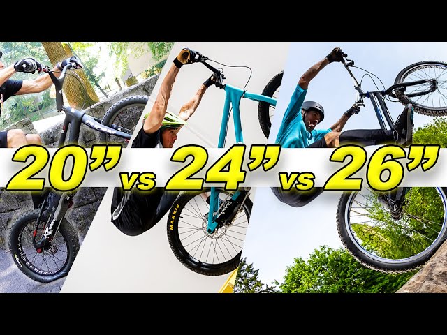 Which Size Trials Bike Is Best For You? 20" vs 24" vs 26"