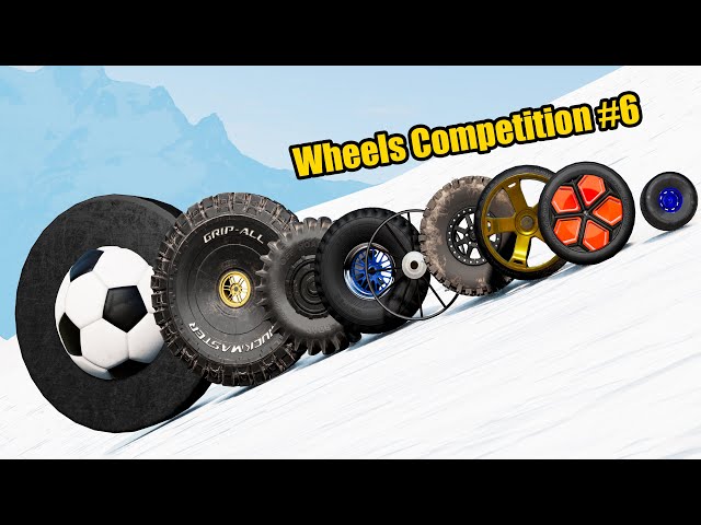 Wheels Competition #6 - Who is better? - Beamng drive