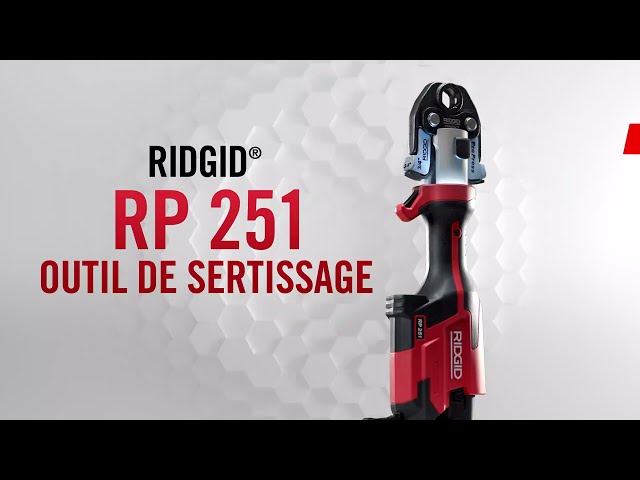 Outil de sertissage RIDGID RP 251