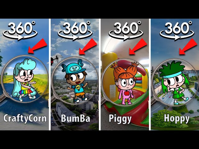 FIND All Smiling Critters Hunman - Poppy Playtime Chapter 3 | Finding Challenge 360° VR Video