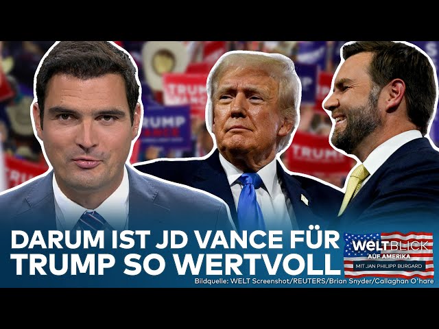 US-WAHL: Das ist JD Vance! Früher Trump-Hater – Nun möglicher Vizepräsident | WELTBLICK AUF AMERIKA