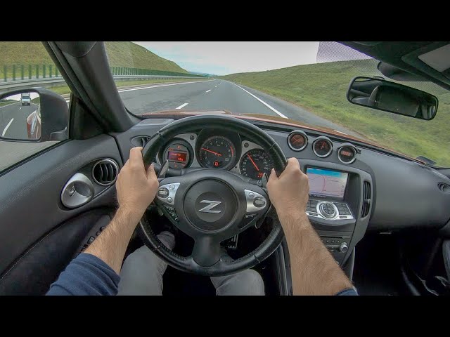 Nissan 370Z | 4K POV Test Drive #321 Joe Black