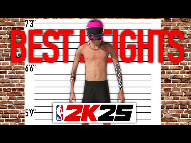 BEST HEIGHT For Every Build NBA 2K25 *Proven*