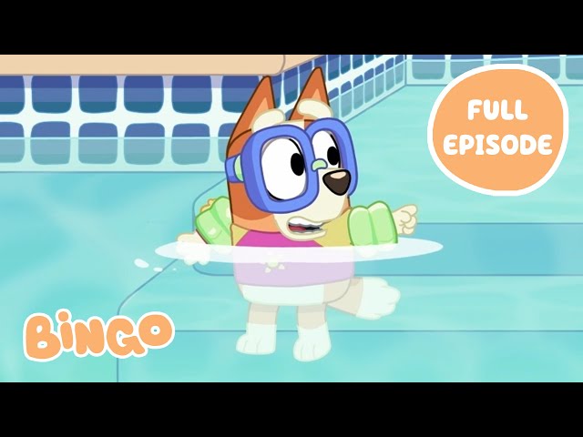 Bingo in the Pool 💧🧡 | Bluey Series 1 FULL EPISODE | Bingo - Official Channel