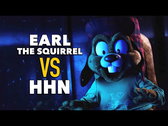 Earl The Squirrel Vs. Halloween Horror Nights | Universal Orlando