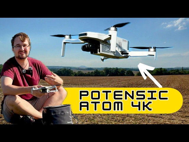 For a few crowns IN THE CLOUDS! 😎☁️🚁 Honest review of the Potensic Atom 4K drone (4K/60 FPS)