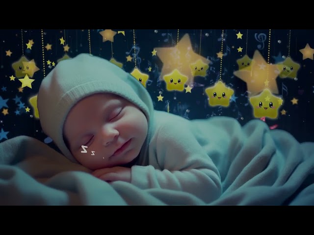 Overcome Insomnia in 3 Minutes 🌙 Mozart Brahms Lullaby 💤 Baby Sleep Music 🎶 Sleep Instantly