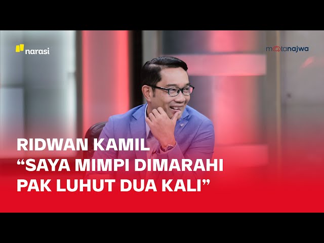 Ridwan Kamil Mimpi Dimarahi Luhut Dua Kali - Guyub Akhir Tahun (Part 7) | Mata Najwa