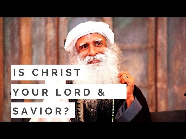 A man asks Sadhguru if he believes in Jesus Christ, Sadhguru's answer will shock you