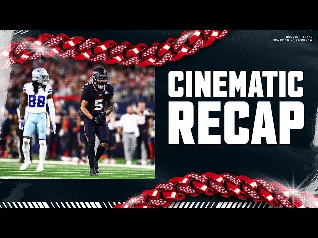 CINEMATIC | Texans MNF Triumph at the Cowboys, 34-10