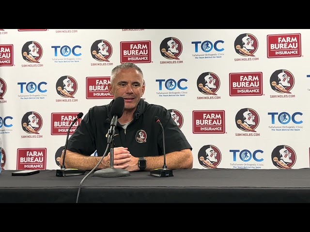 Mike Norvell recaps FSU’s narrow win over BC