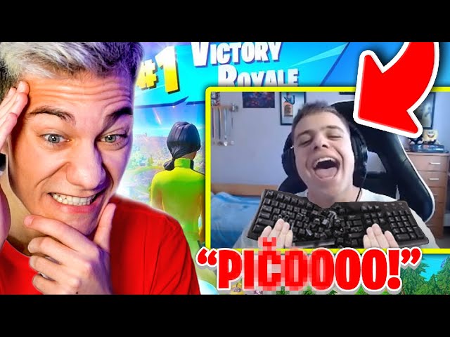 Hráči Kteří NEUNESLI Prohru ve FORTNITE!🤬