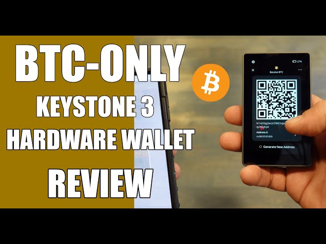 Keystone 3 BTC-Only Crypto Hardware Wallet -Highly Secured