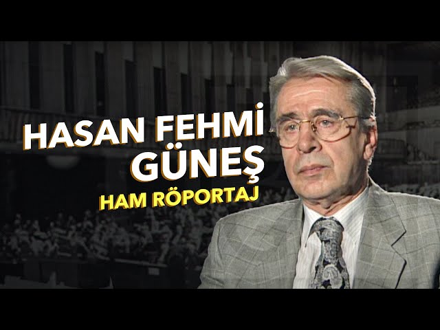 12 Eylül Döneminde İçişleri Bakanı Olan Hasan Fehmi Güneş Röportajı