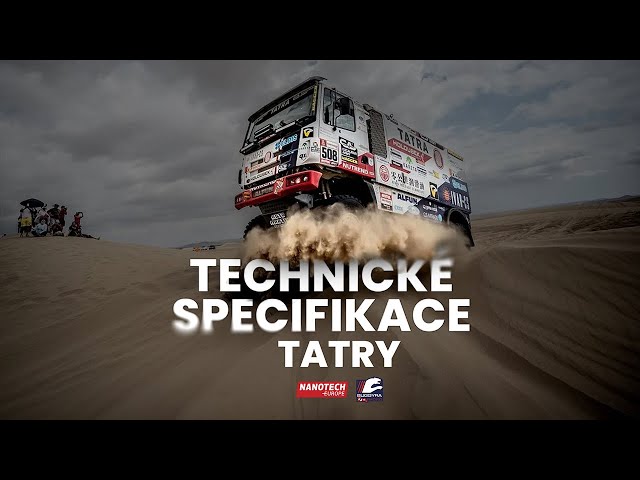 Technické specifikace Tatry na Rally Dakar 2023 #tatra #dakar #buggyracing