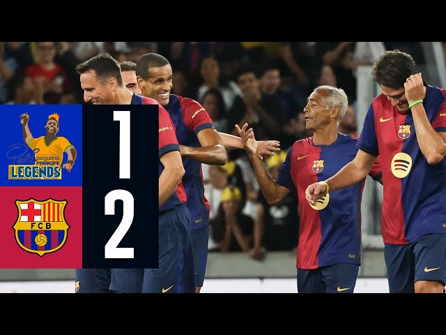 HIGHLIGHTS | PELÉ PEQUENO PRINCIPE LEGENDS 1 vs 2 BARÇA LEGENDS 🔵🔴